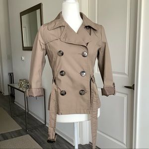 H&M Tan Trench (with 3/4 length sleeves)